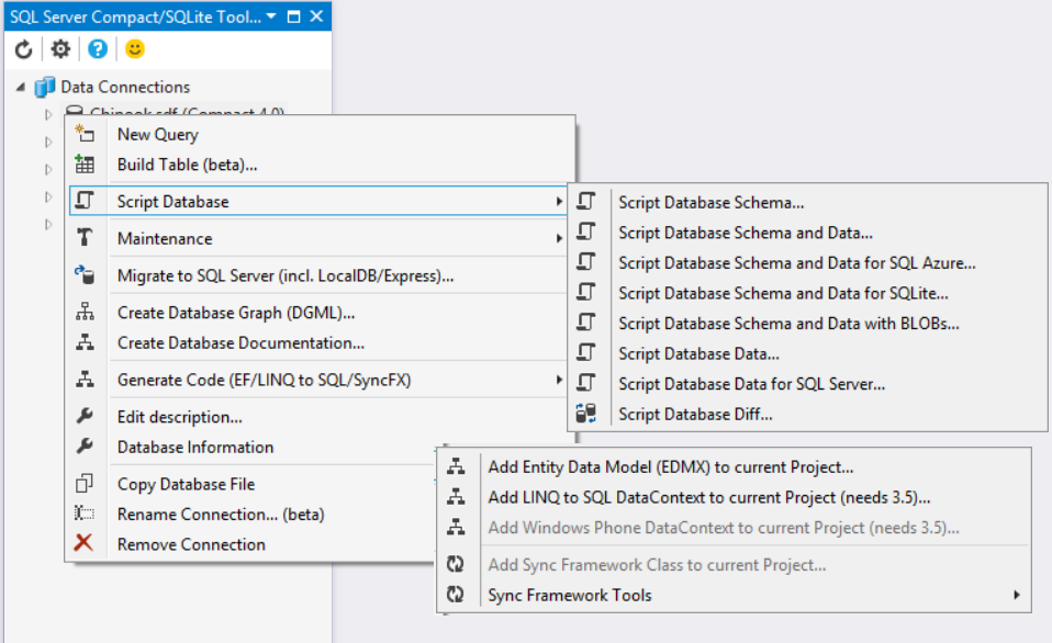 sql server ce 4 0 toolbox clipart